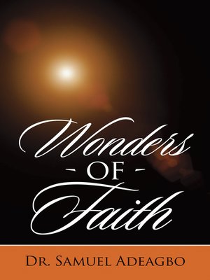 cover image of Wonders of Faith